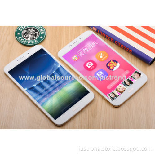 8-inch Octa-core Android 4.4OS Tablet with 2*SIM Card/GPS/BT/FM/1280*800 Resolution/2.0+8.0MP Camera